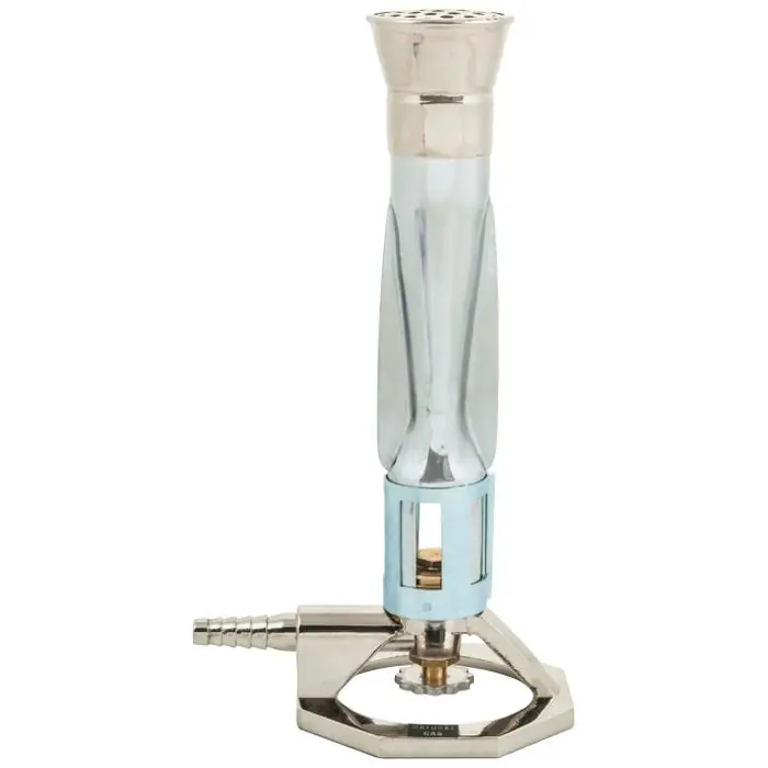 Seasonal Sale Eisco Bunsen Burner, Meker, High Temperature, Natural Gas